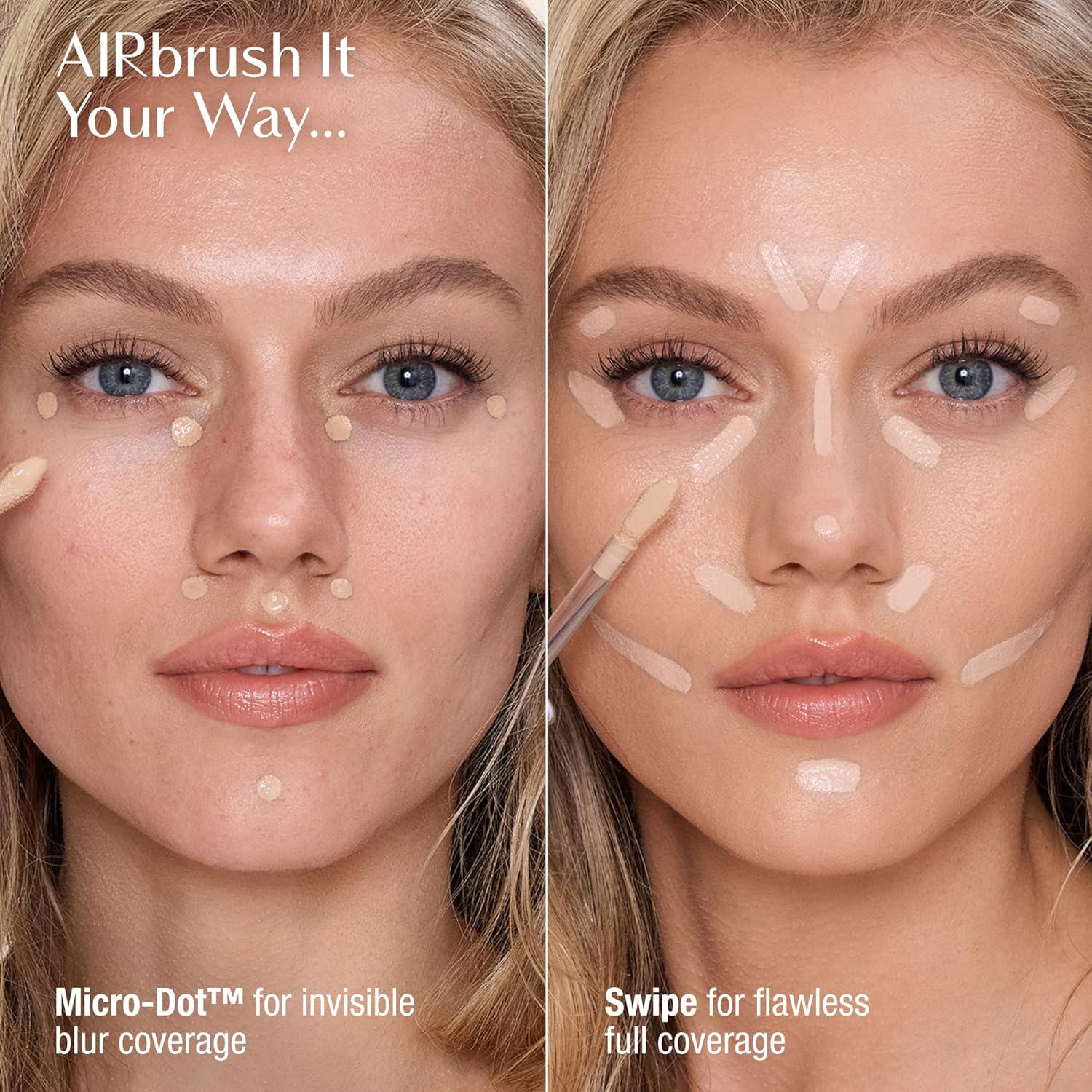 Charlotte Tilbury AIRbrush Flawless Blur Concealer - Longwear Concealer for Dark Circles, Blemishes, Redness & More - Hydrating, Crease-Proof & Full Coverage with a Natural Matte Finish - Image 4