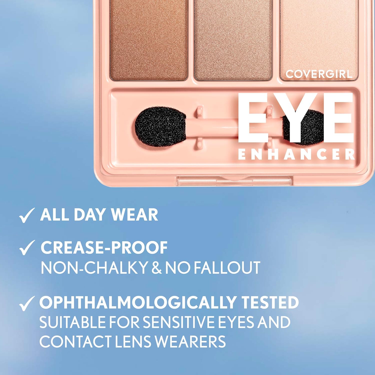 Covergirl Eye Enhancers Eyeshadow Kit, Shimmering Sands, 3 Colors - Image 5
