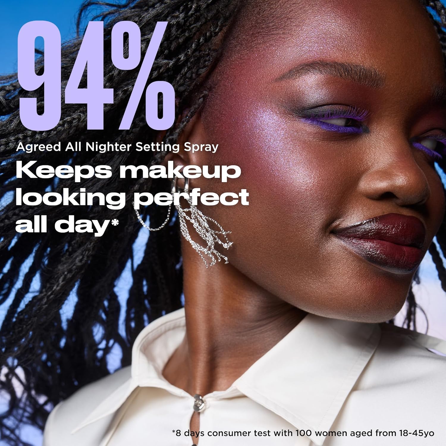 Urban Decay All Nighter Waterproof Makeup Setting Spray - Natural Finish, Up to 24HR Wear, Ultra-Fine Facial Mist, Hydrating Foundation Face Primer, Smudge-Proof, Transfer-Resistant, with Glycerin - Image 7