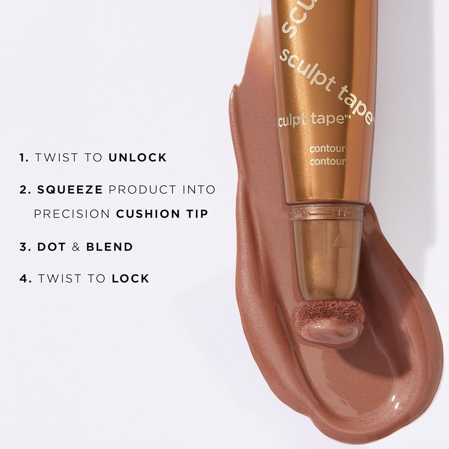 tarte sculpt tape contour – Lightweight Cream Bronzer with Shea Butter for Blendable, Buildable Contour & Natural Looking Sculpted Glow, Vegan & Cruelty Free - Image 6