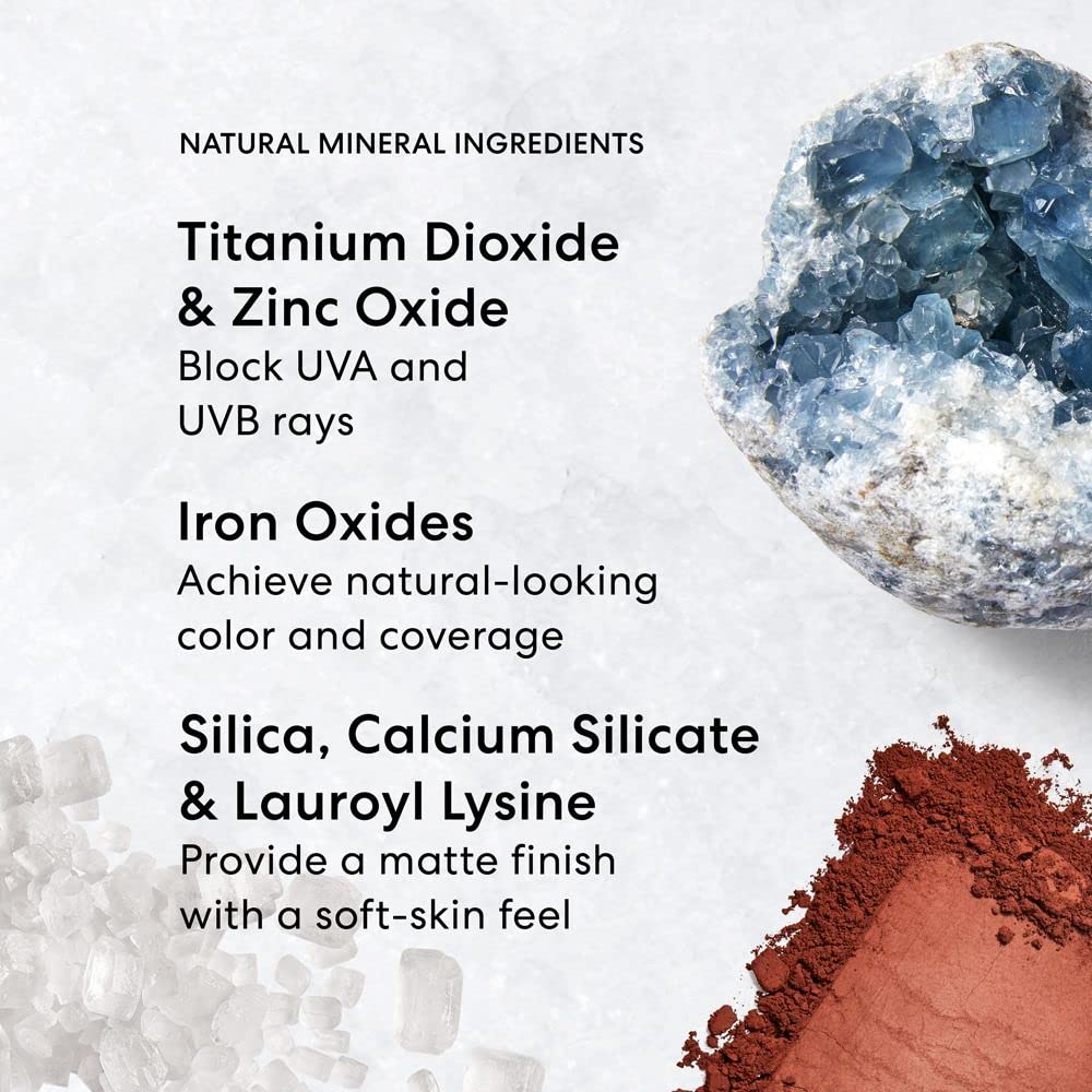 bareMinerals Original Loose Powder Foundation SPF 15, Clean Mineral Powder Face Makeup, Sheer-to-Full Coverage, Talc-Free, Non-Comedogenic, Vegan, Cruelty-Free & Dermatologist-Tested - Image 7