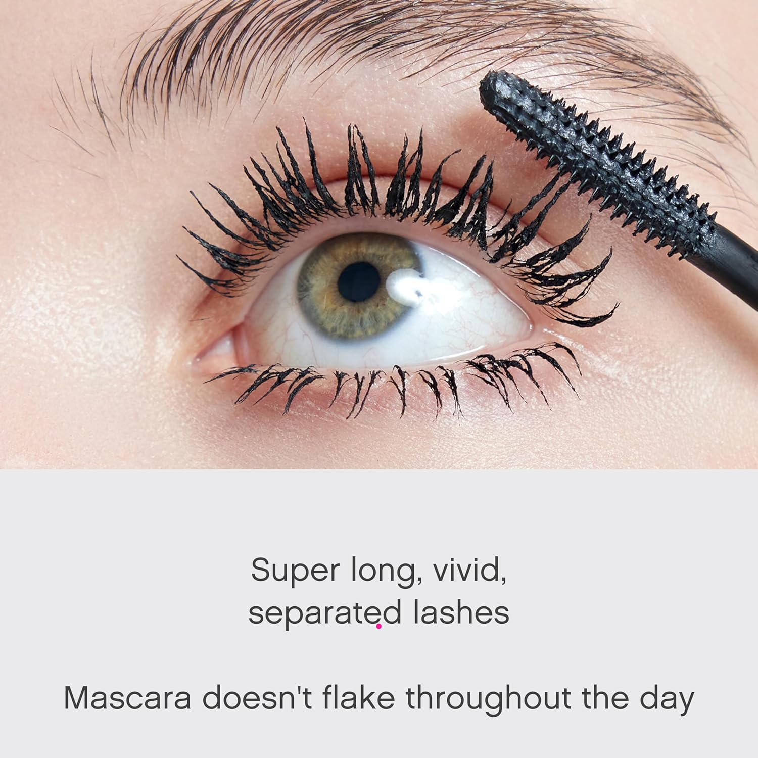 Vivienne Sabó Cabaret Premiere Black Mascara, Volume and Length, Defining, Curling, No Flaking, No Clumping, Smudge Proof, Washable, Cruelty-Free, Made in Europe, (01 Black), 0.3 Fl Oz, 1 Pack - Image 5