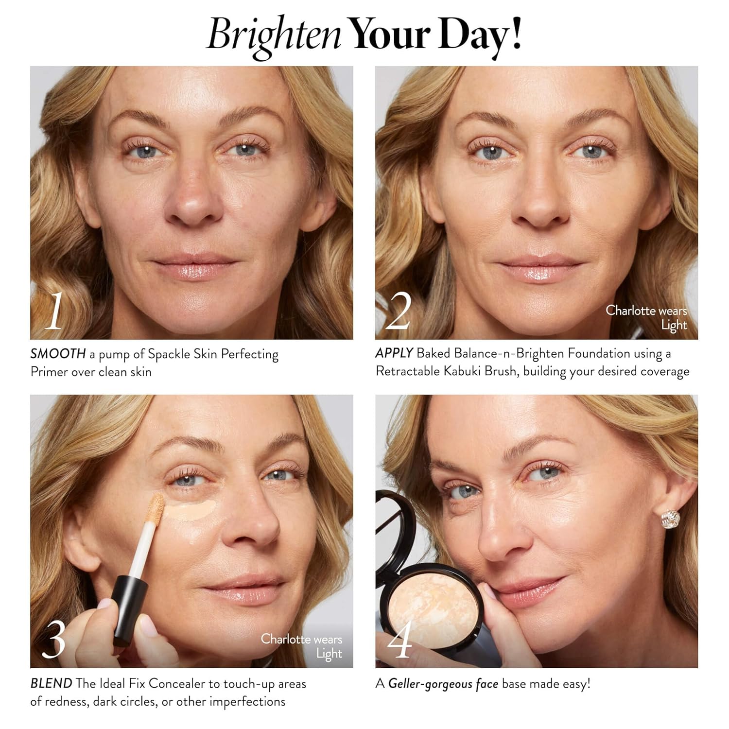 LAURA GELLER NEW YORK Award-Winning Baked Balance-n-Brighten Color Correcting Powder Foundation - Medium - Buildable Light to Medium Coverage - Demi-Matte Natural Finish - Image 6