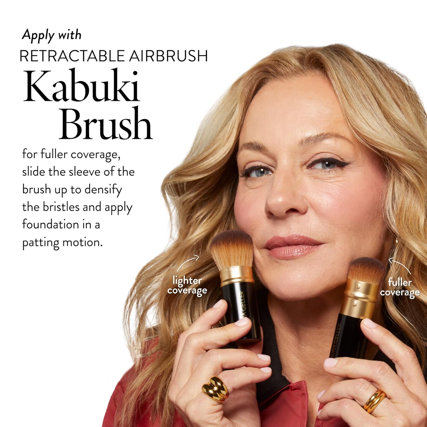 LAURA GELLER NEW YORK Award-Winning Baked Balance-n-Brighten Color Correcting Powder Foundation - Medium - Buildable Light to Medium Coverage - Demi-Matte Natural Finish - Image 8