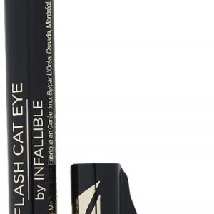 L’Oreal Paris Makeup Infallible Flash Cat Eye Waterproof Liquid Eyeliner, Black, 0.44 oz.