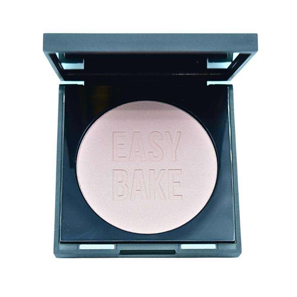 HUDA BEAUTY Easy Bake and Snatch Pressed Talc-Free Brightening and Setting Powder Cherry Blossom - Image 2