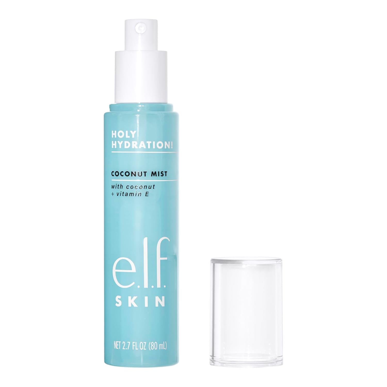 e.l.f. SKIN Holy Hydration! Hydrating Coconut Mist, Refreshes, Soothes & Invigorates Skin, Tropical Scent, 2.7 Fl Oz (Pack of 1) - Image 3