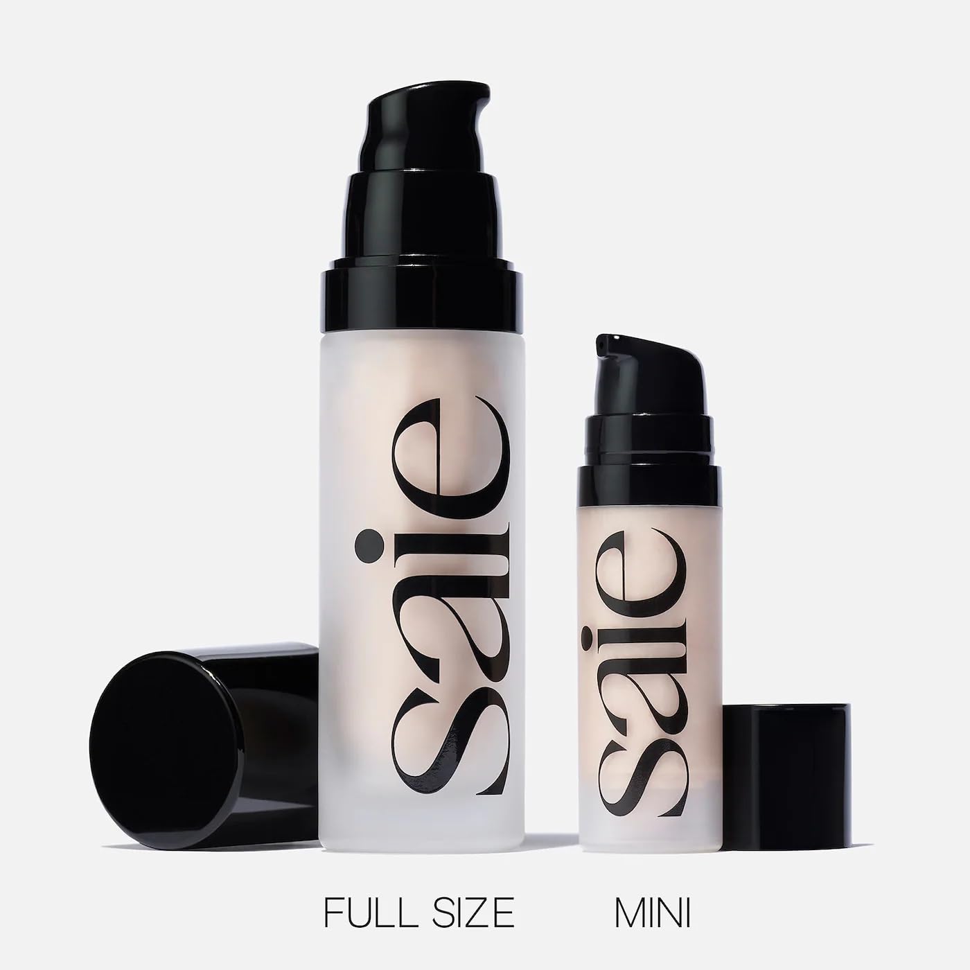 Saie Mini Glowy Super Gel - Hydrating Makeup Primer and Illuminating Glow Serum Enriched with Vitamin C and Squalane Oil - All-Over Liquid Highlighter Makeup for Instant Glass Skin - Starglow (0.5 oz) - Image 9