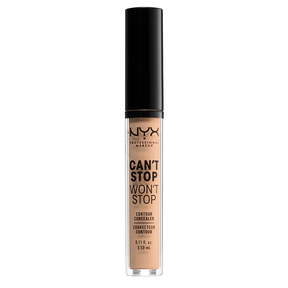 NYX PROFESSIONAL MAKEUP Can't Stop Won't Stop Contour Concealer, 24h Full Coverage Matte Finish - Natural - Image 6