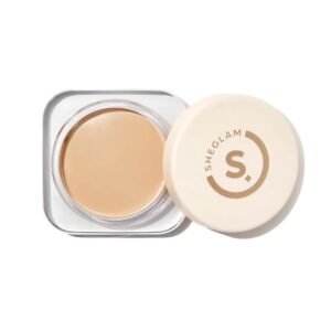 SHEGLAM Hydrating Cream Full Coverage Foundation Balm Long Lasting Concealer Face Foundation for Dry Skin – Shell