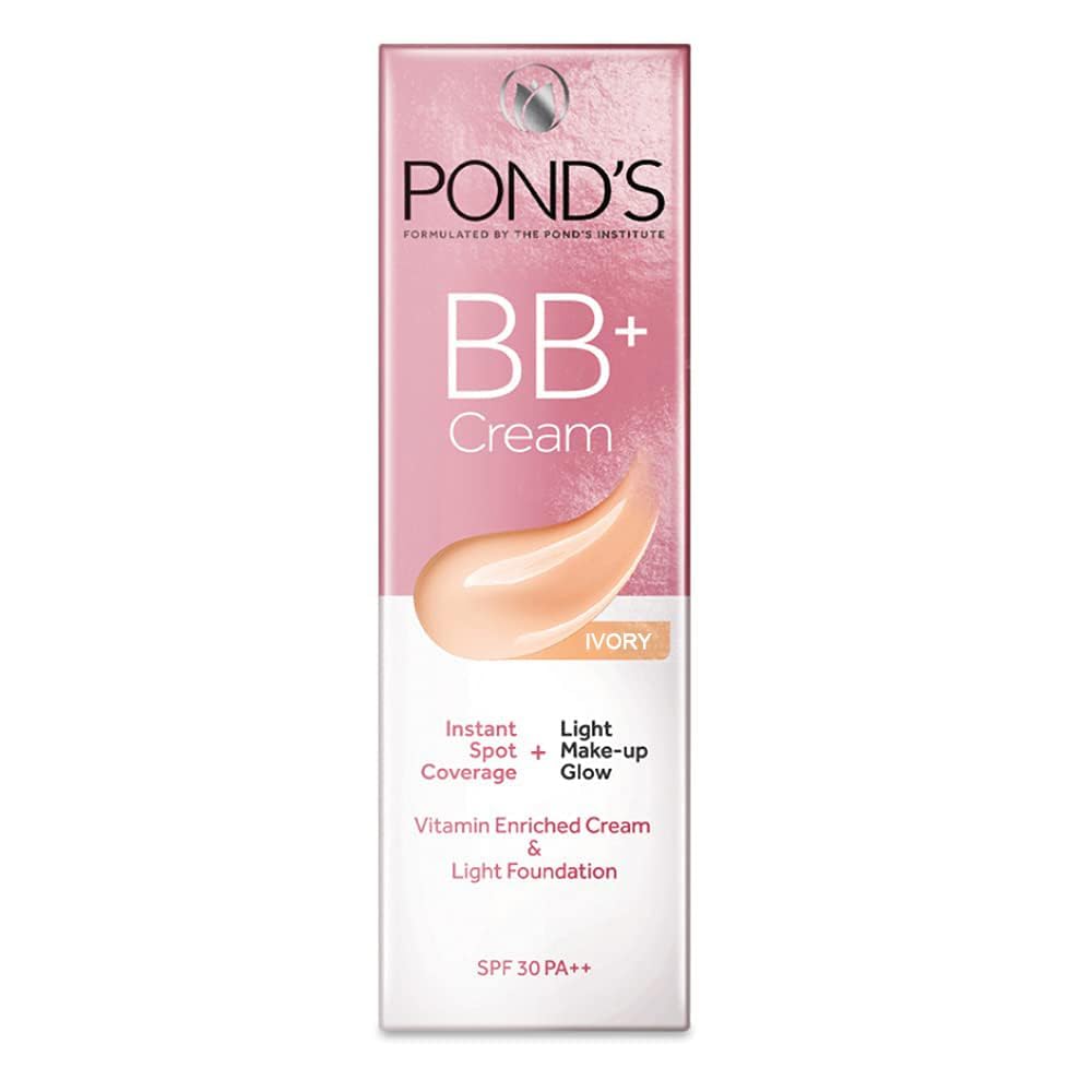 POND'S BB+ Cream Ivory Lightweight Foundation Cream 18g - Image 4