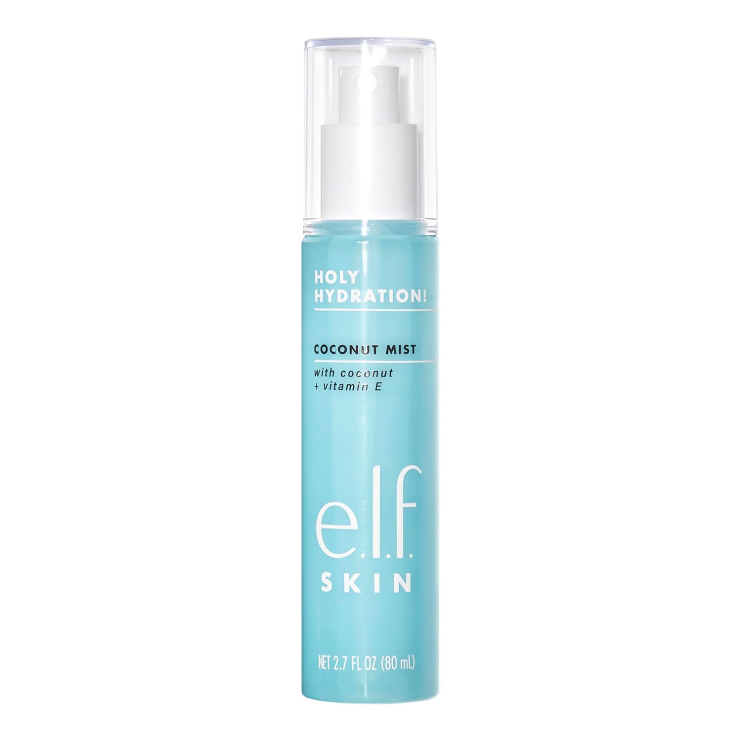 e.l.f. SKIN Holy Hydration! Hydrating Coconut Mist, Refreshes, Soothes & Invigorates Skin, Tropical Scent, 2.7 Fl Oz (Pack of 1) - Image 2