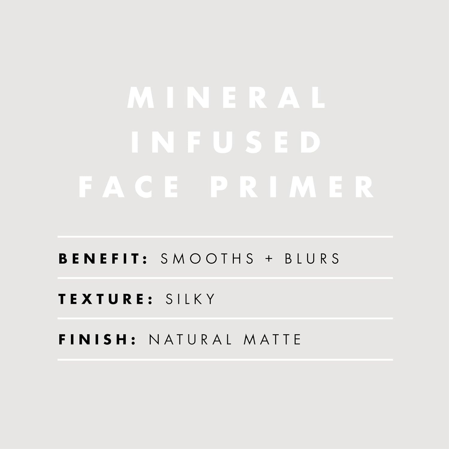 e.l.f. Mineral Infused Face Primer, Primer For A Smooth Foundation Base, Fills In Fine Lines & Refines Complexion, Vegan & Cruelty-free, Large - Image 3
