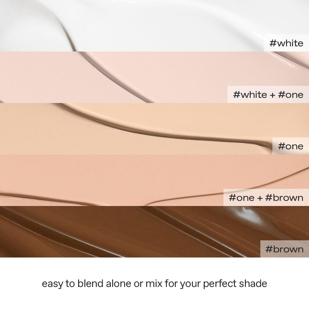 glow breathable blemish balm #one | medium-coverage bb cream & tinted moisturizer | skincare-like finish with green tea leaf water infusion | healthy radiant non-comedogenic | 1 fl oz - Image 6