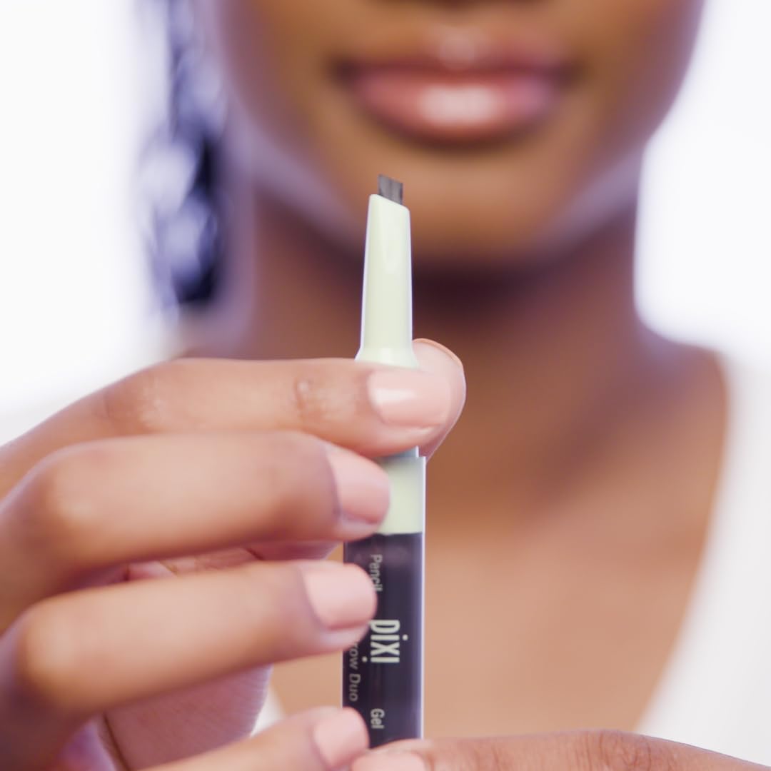 Pixi Natural Brow Duo - Natural Brown, Precision Pencil & Tinted Gel, Waterproof Brow Shaper for All-Day Hold, Paraben-Free, 0.2oz - Image 6