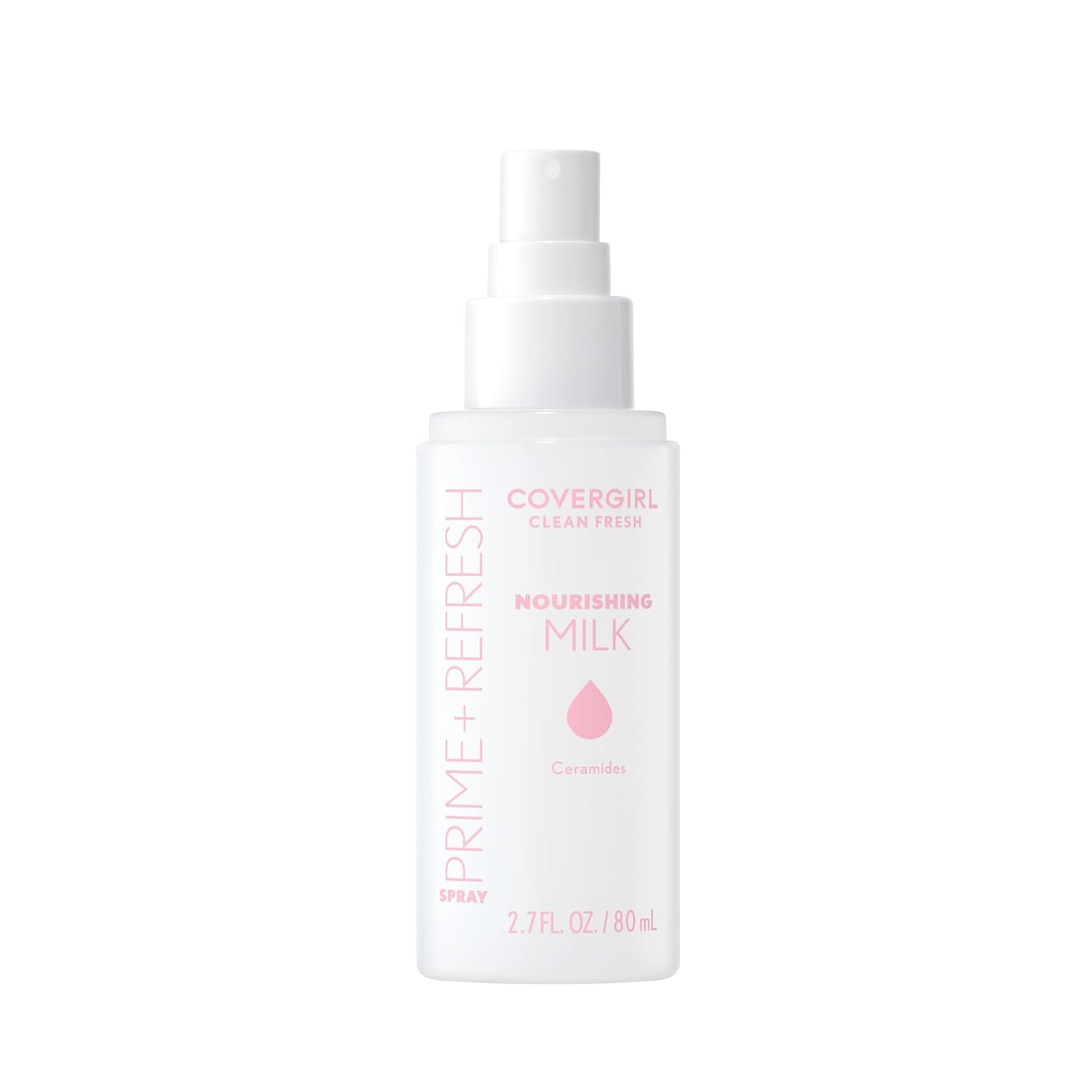 COVERGIRL Clean Fresh Nourishing Milk Spray - 100, Plumping, Moisturizing Face Mist, Dewy Finish, Vegan Formula - Image 2