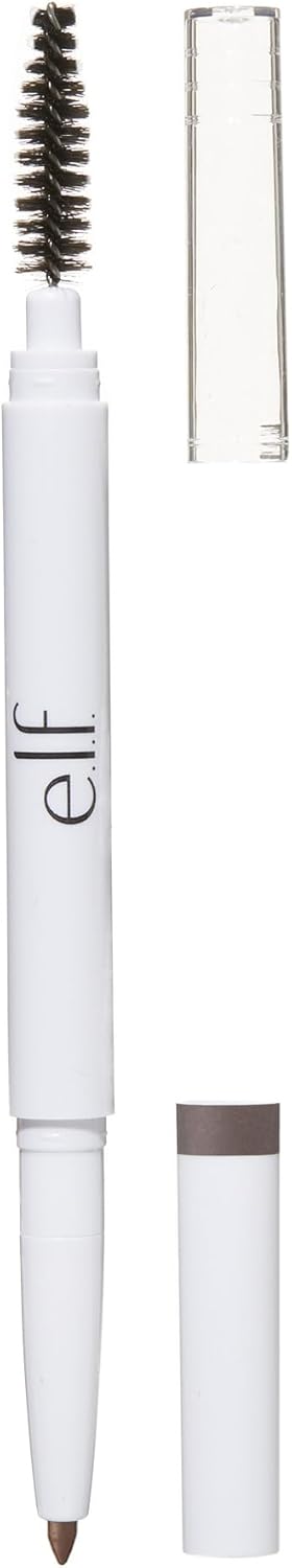 e.l.f. Instant Lift Brow Pencil, Dual-Sided, Precise, Fine Tip, Shapes, Defines, Fills Brows, Contours, Combs, Tames, Neutral Brown, 0.006 Oz - Image 2