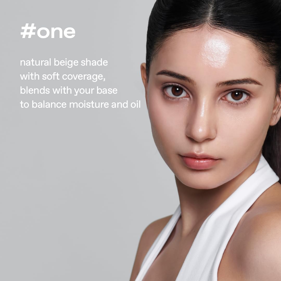 glow breathable blemish balm #one | medium-coverage bb cream & tinted moisturizer | skincare-like finish with green tea leaf water infusion | healthy radiant non-comedogenic | 1 fl oz - Image 3