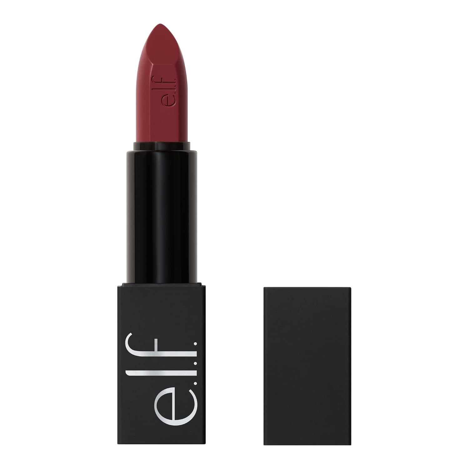 e.l.f. O Face Satin Lipstick, Richly Pigmented, Nourishing & Long-Lasting Creamy Lipstick, Infused With Jojoba, Vegan & Cruelty-Free, Shameless - Image 2
