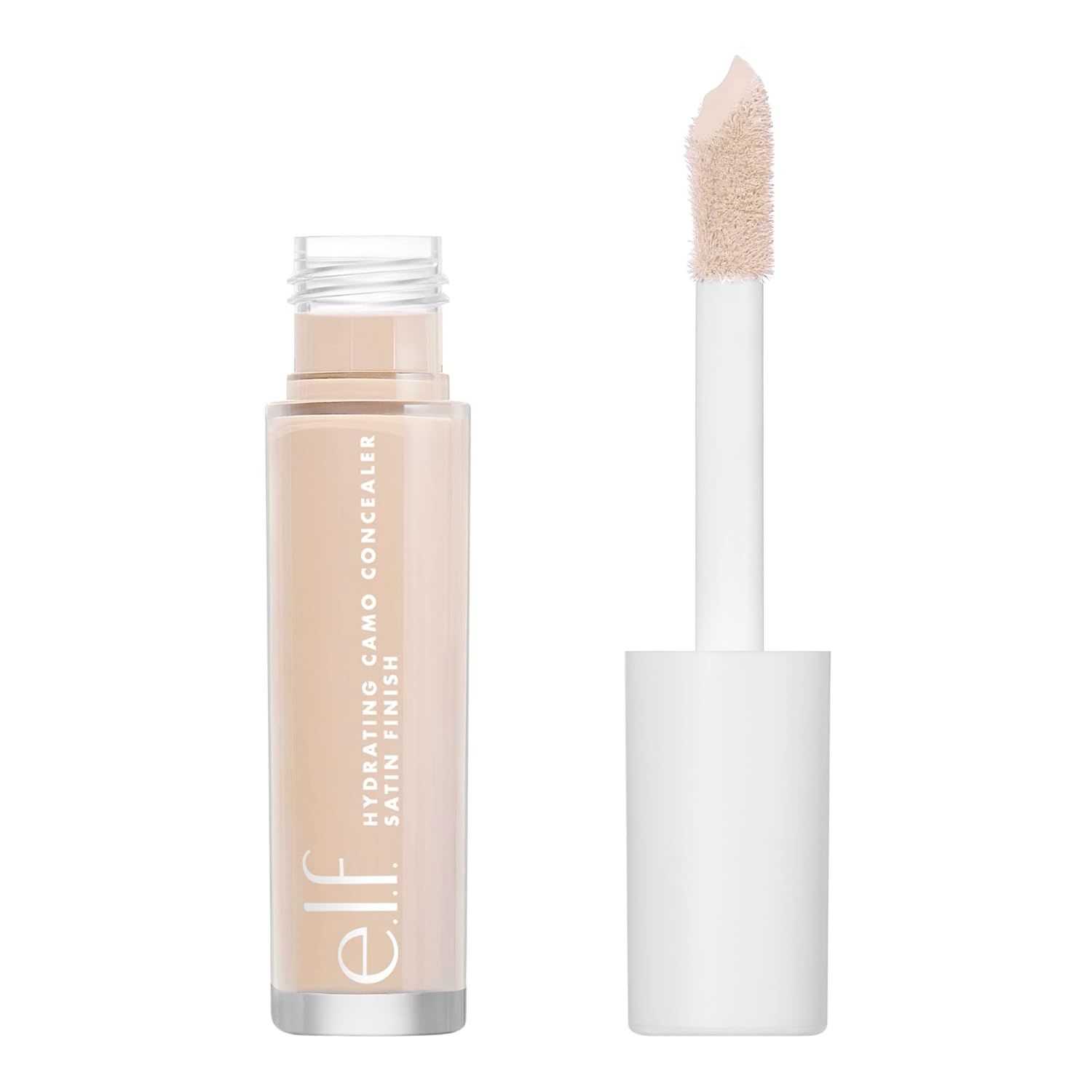 e.l.f. Hydrating Camo Concealer, Covers Blemishes & Under-Eye Circles, Full-Coverage & Delivers A Satin Finish, Vegan & Cruelty-Free, Fair Beige - Image 2