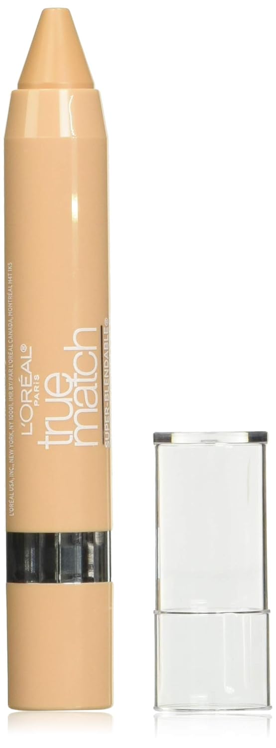 L'Oreal Paris True Match Super Blendable Crayon Concealer, Light/Medium Warm, 0.1 oz. - Image 2