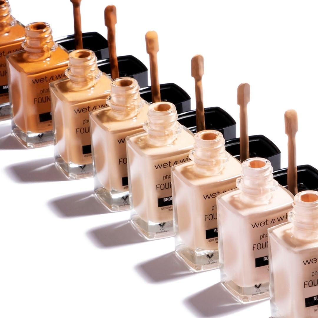 wet n wild Photo Focus Matte Liquid Foundation Cream Beige, Vegan & Cruelty-Free - Image 10