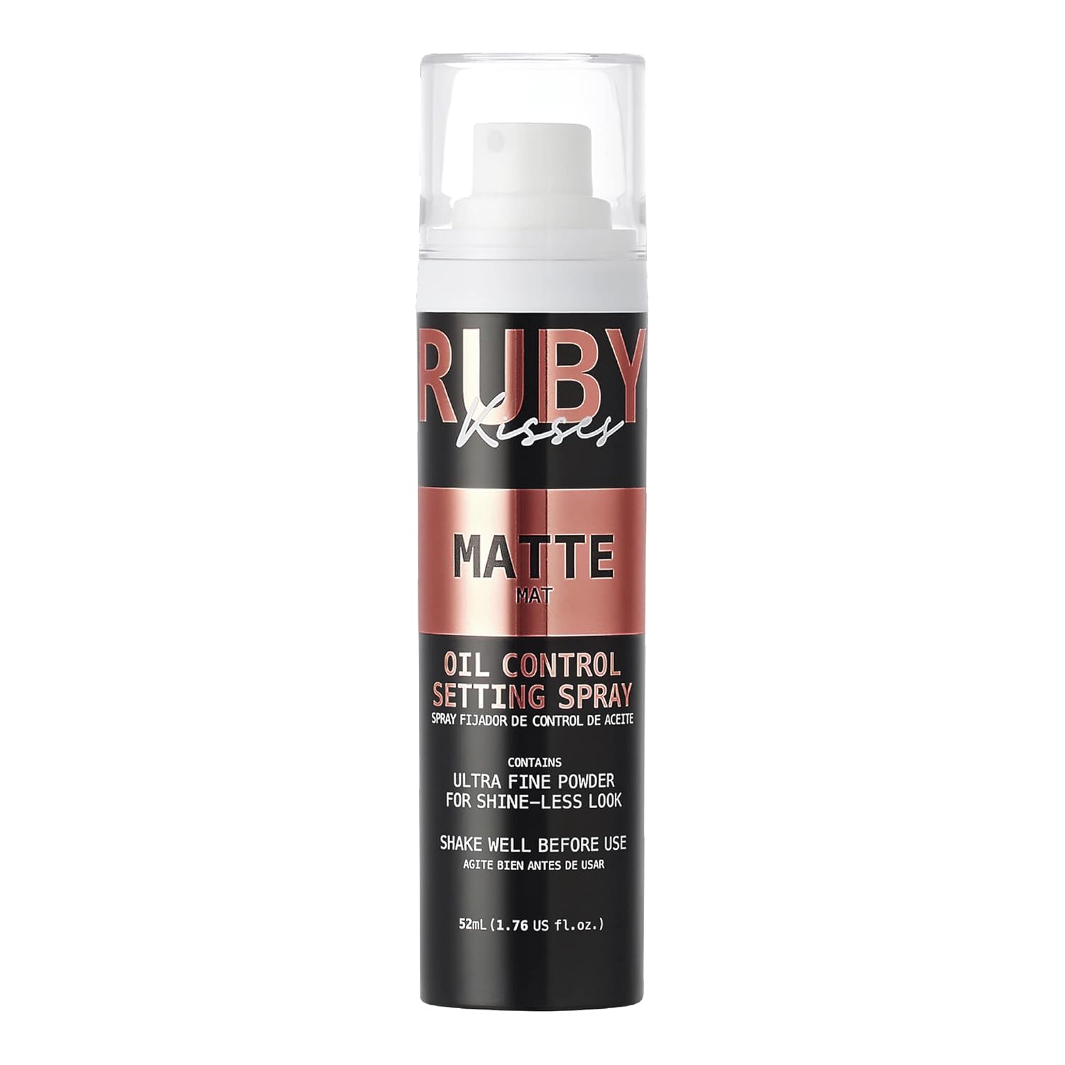 Ruby Kisses Setting Spray - Ultra-fine mist, Sets makeup, Long-Lasting Formula for a Flawless Finish (Matte) - Image 2