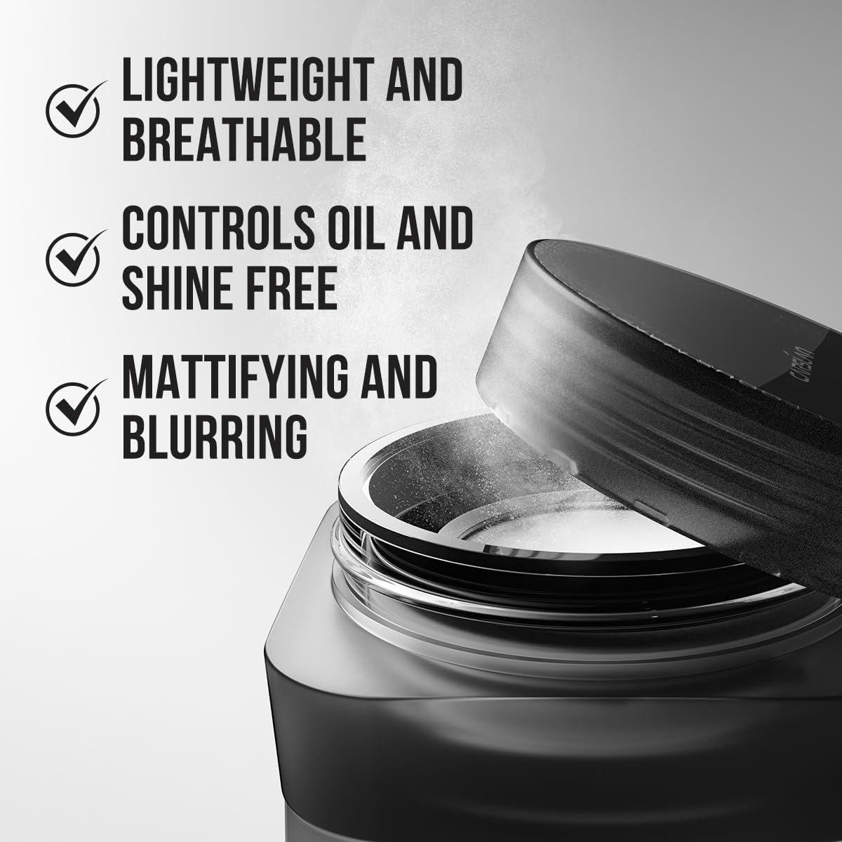 CARSLAN Soft Focus Loose Setting Powder, Waterproof, Matte, Oil Control, Shine Free, Talc-Free Face Powder Makeup, 24H Longwear Finishing Powder, 01 Translucent For Dry - Image 4