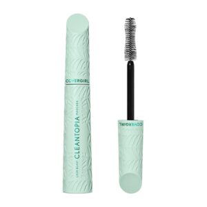Covergirl Lash Blast Cleantopia Mascara, Volumizing, Smudge-Proof, Vegan Formula, Extreme Black 800, 1 Count