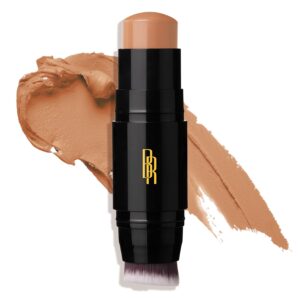Black Radiance Color Perfect Foundation Stick with Soft Brush Applicator Duo – Buildable, Blendable Versatile Pigment-Rich Formula – Bronze Glow