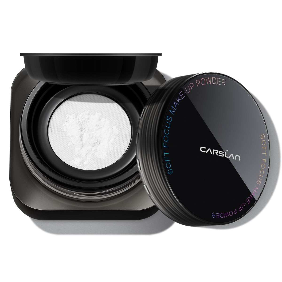 CARSLAN Soft Focus Loose Setting Powder, Waterproof, Matte, Oil Control, Shine Free, Talc-Free Face Powder Makeup, 24H Longwear Finishing Powder, 01 Translucent For Dry - Image 2