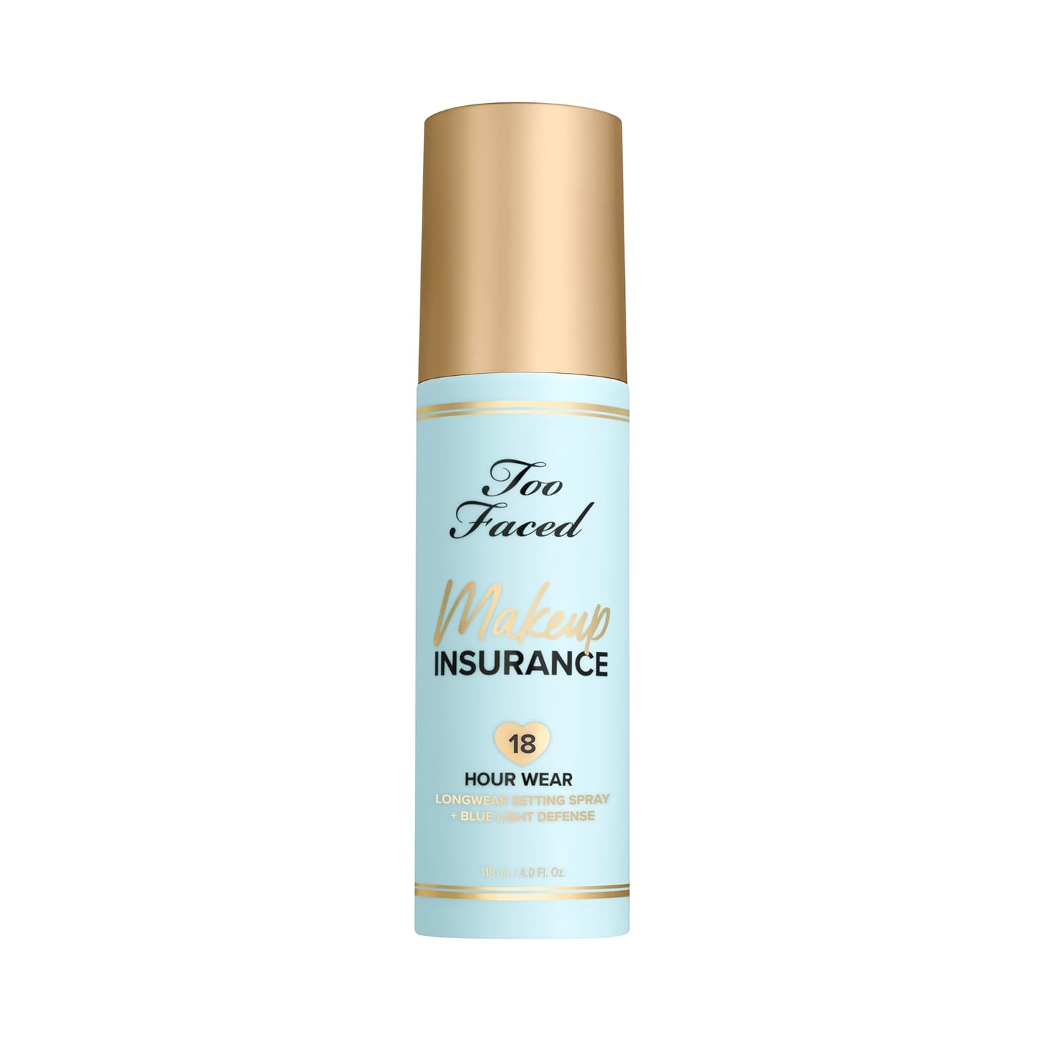 Too Faced Makeup Insurance Setting Spray | Hydrating, Long Lasting, Vegan + Cruelty Free, 4 Fl Oz - Image 2