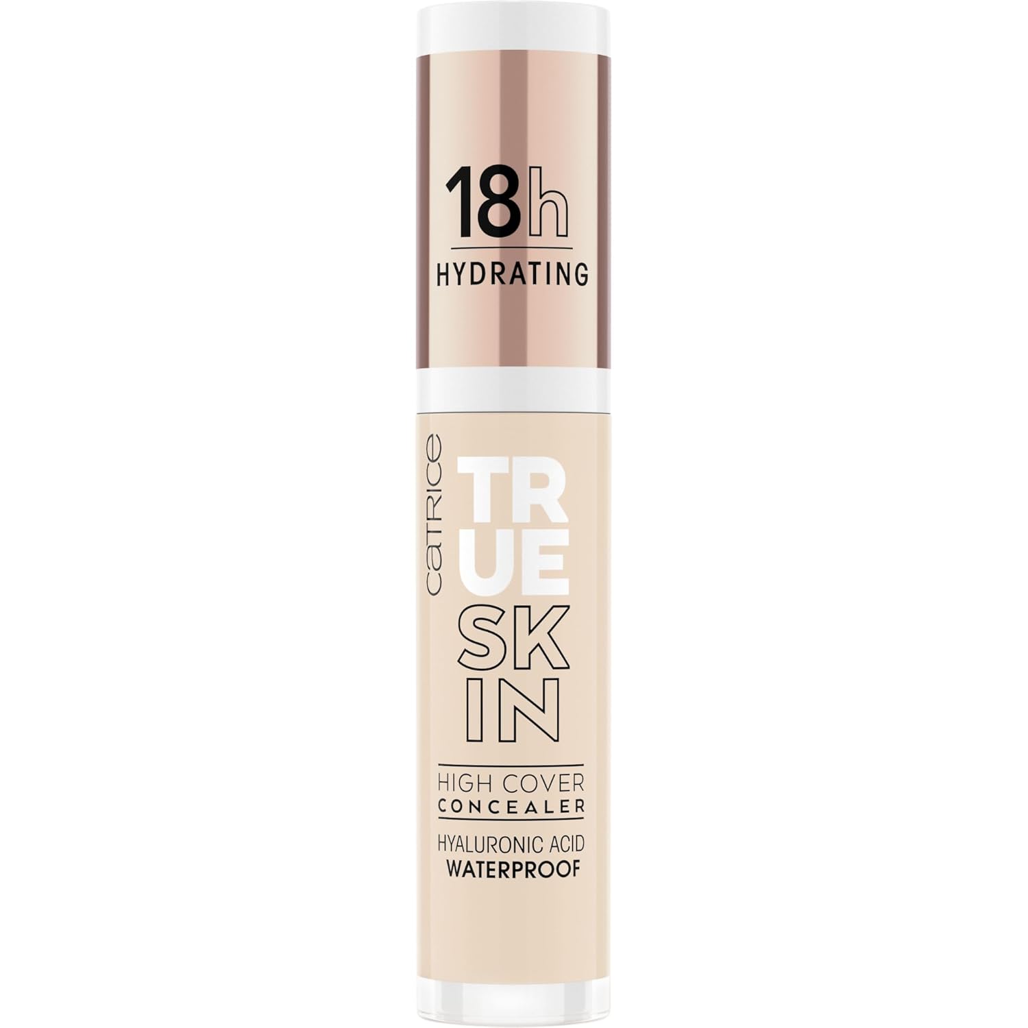 Catrice | True Skin High Cover Concealer (002 | Neutral Ivory) | Waterproof & Lightweight for Soft Matte Look | With Hyaluronic Acid & Lasts Up to 18 Hours | Vegan, Cruelty Free - Image 3
