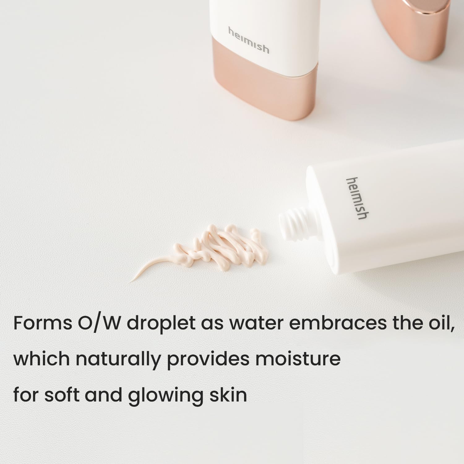 HEIMISH Artless Glow Base 1.35fl.oz/40ml, Multipurpose Makeup Base, Primer, Highlighter, Tone Up Sunscreen for face, Lightweight, Non-greasy, Hydrating, Natural Finish with SPF 50+ PA++++ - Image 5