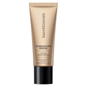 bareMinerals Complexion Rescue Tinted Moisturizer with SPF 30, Hydrating Tinted Mineral Sunscreen with Hyaluronic Acid, Sheer-to-Light Coverage, Multi-tasking, Skincare Infused Makeup