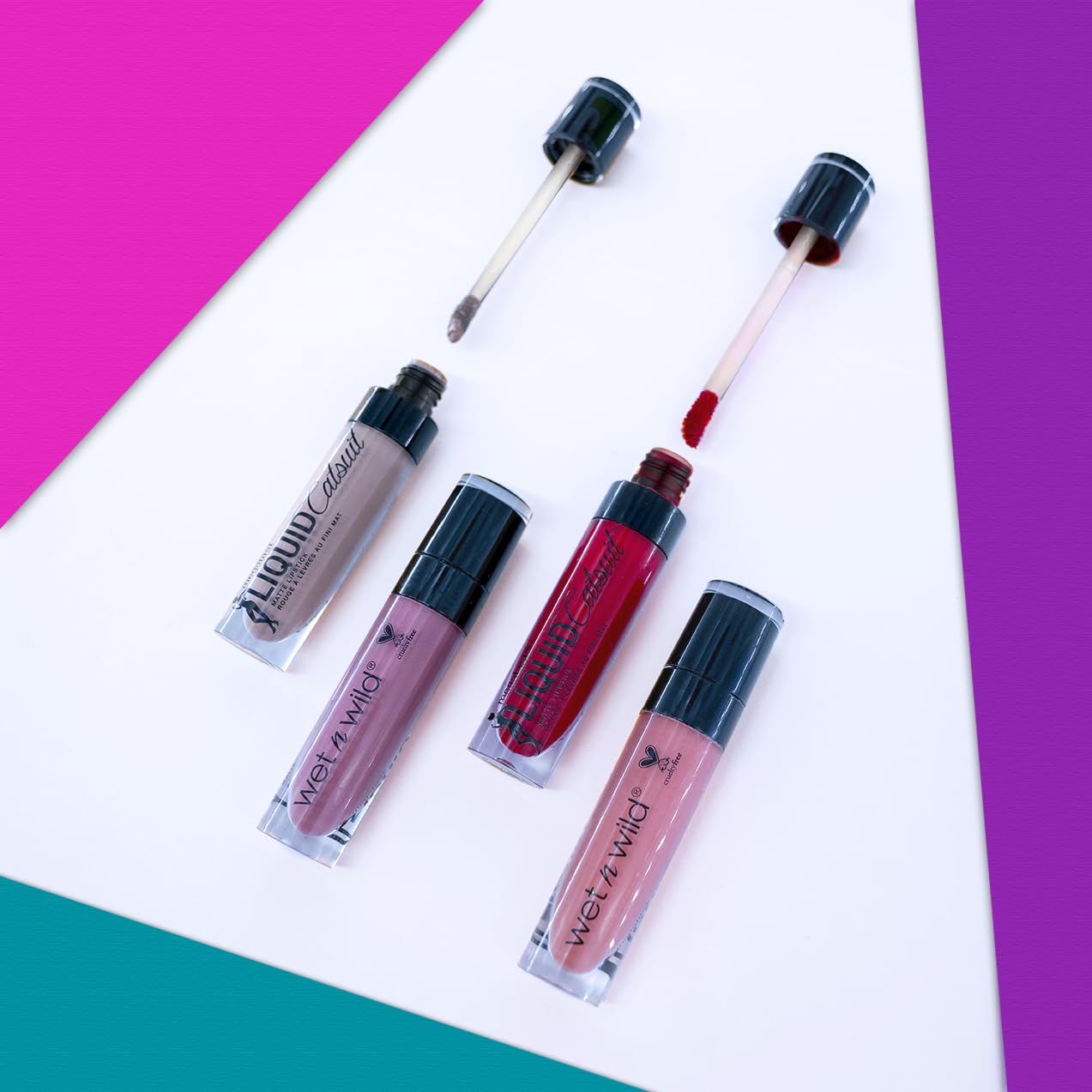 wet n wild Megalast Catsuit Matte Liquid Lipstick, Red Give Me Mocha | Lip Color Makeup | Moisturizing | Creamy | Smudge Proof - Image 11