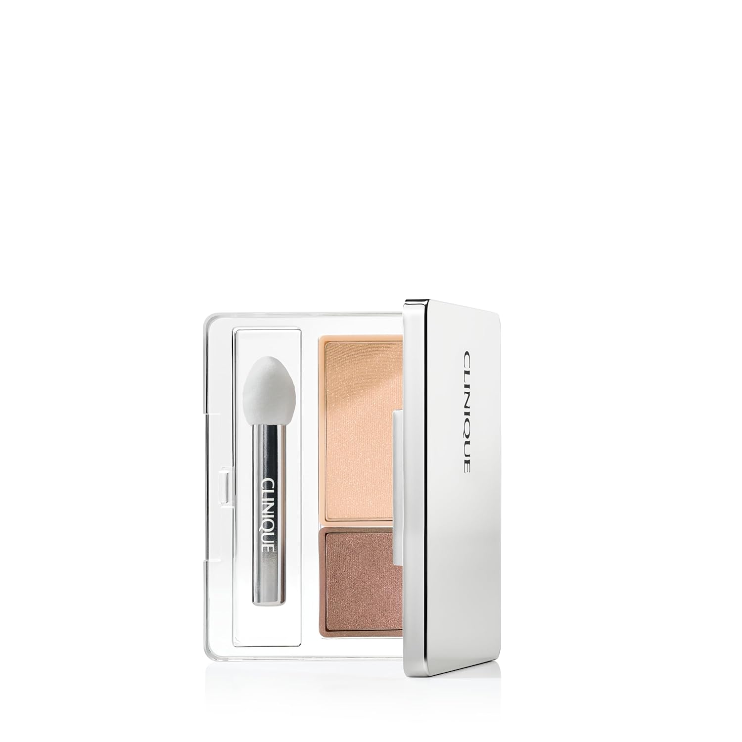 Clinique All About Shadow Duo Eye Shadow Makeup | Safe For Sensitive Eyes | Buildable + Long-Wearing Color | Smooth, Easy Application | Buildable + Long-Wearing Color | Smooth, Easy Application - Image 2