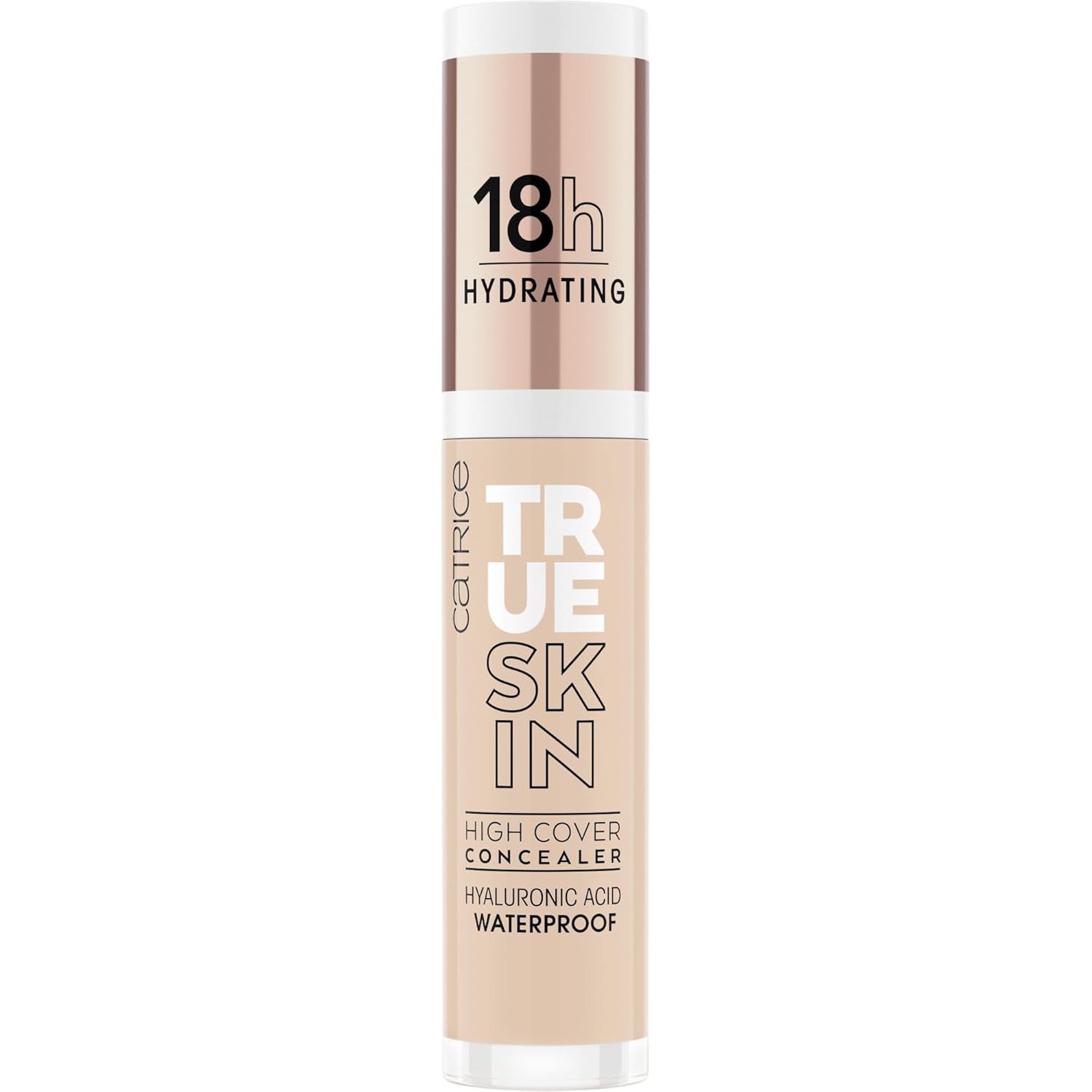 Catrice | True Skin High Cover Concealer (010 | Cool Cashmere) | Waterproof & Lightweight for Soft Matte Look | With Hyaluronic Acid & Lasts Up to 18 Hours | Vegan, Cruelty Free - Image 3