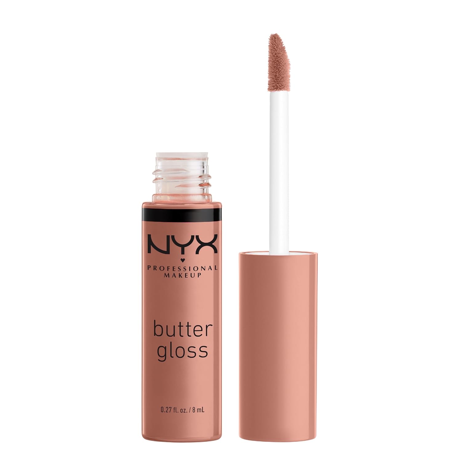 NYX PROFESSIONAL MAKEUP Butter Gloss, Non-Sticky Lip Gloss - Madeleine (Mid-Tone Nude) - Image 2