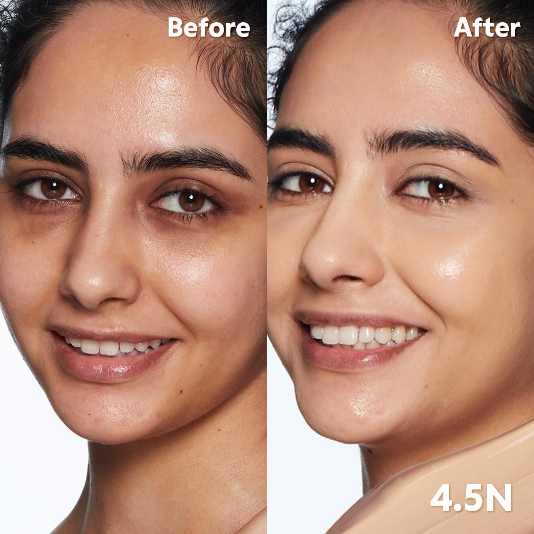 TIRTIR Glide&Hide Blurring Concealer - Creamy texture, Conceals dark circles and wrinkles, Dual formula (liquid tip & balm stick), Long-lasting wear, Korean Makeup, #0.5N, 0.28 Oz - Image 6