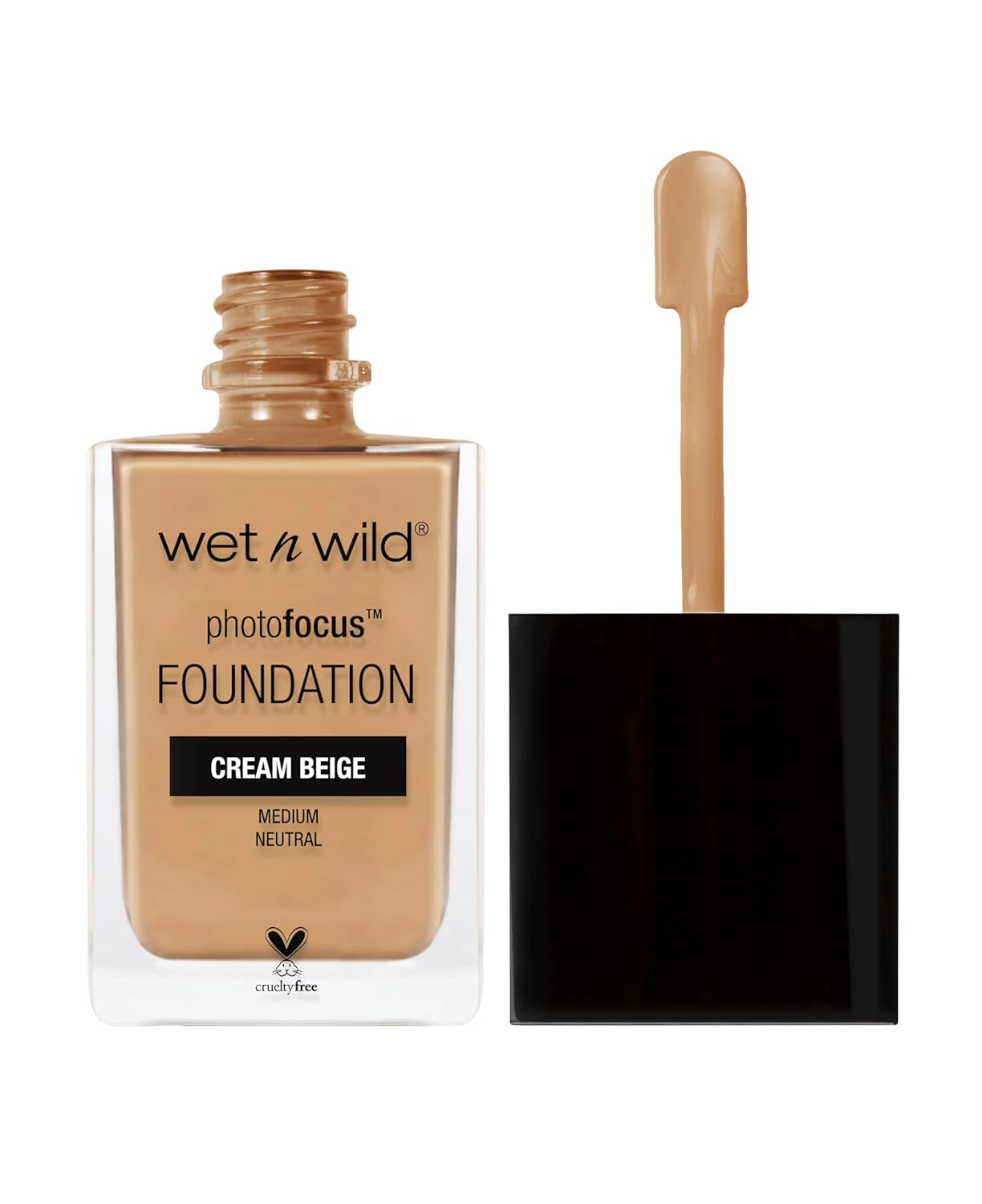 wet n wild Photo Focus Matte Liquid Foundation Cream Beige, Vegan & Cruelty-Free - Image 3