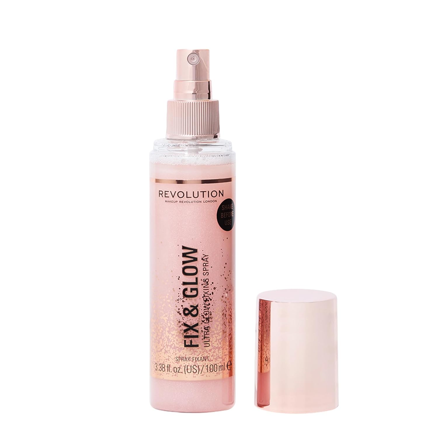 Makeup Revolution Fix & Glow Fixing Spray, Illuminating & Hydrating, Vegan & Cruelty-Free, 3.38 Fl Oz - Image 10