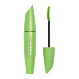 COVERGIRL Clump Crusher Mascara, 20X More Volume, Double Sided Brush, Long-Lasting Wear – 800 Very Black (Pack of 1)