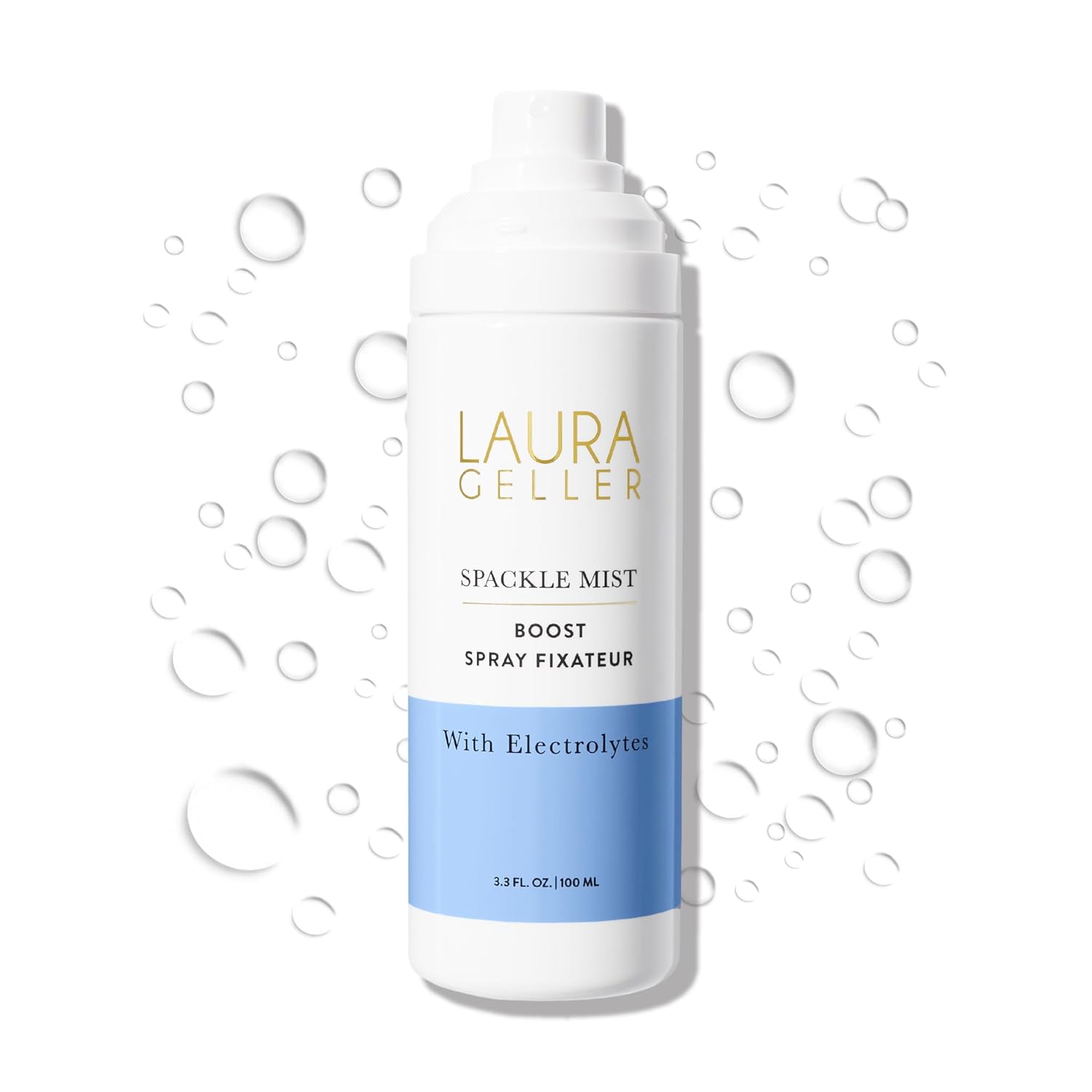 LAURA GELLER NEW YORK Spackle Mist Boost Setting Spray with Electrolytes - Long-Lasting Makeup Spray with Blue Light Protection - Dewy Skin Makeup Setting Spray - Image 2