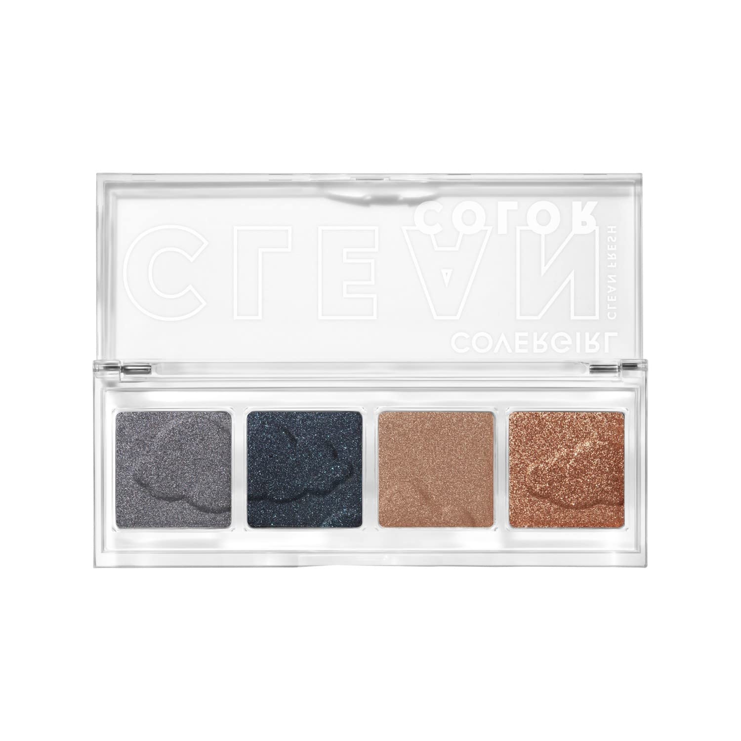 COVERGIRL Clean Fresh Clean Color Eyeshadow Palette, Shimmer Finish, Vegan Formula - Midnight Sky, 4g (0.14 oz) - Image 3