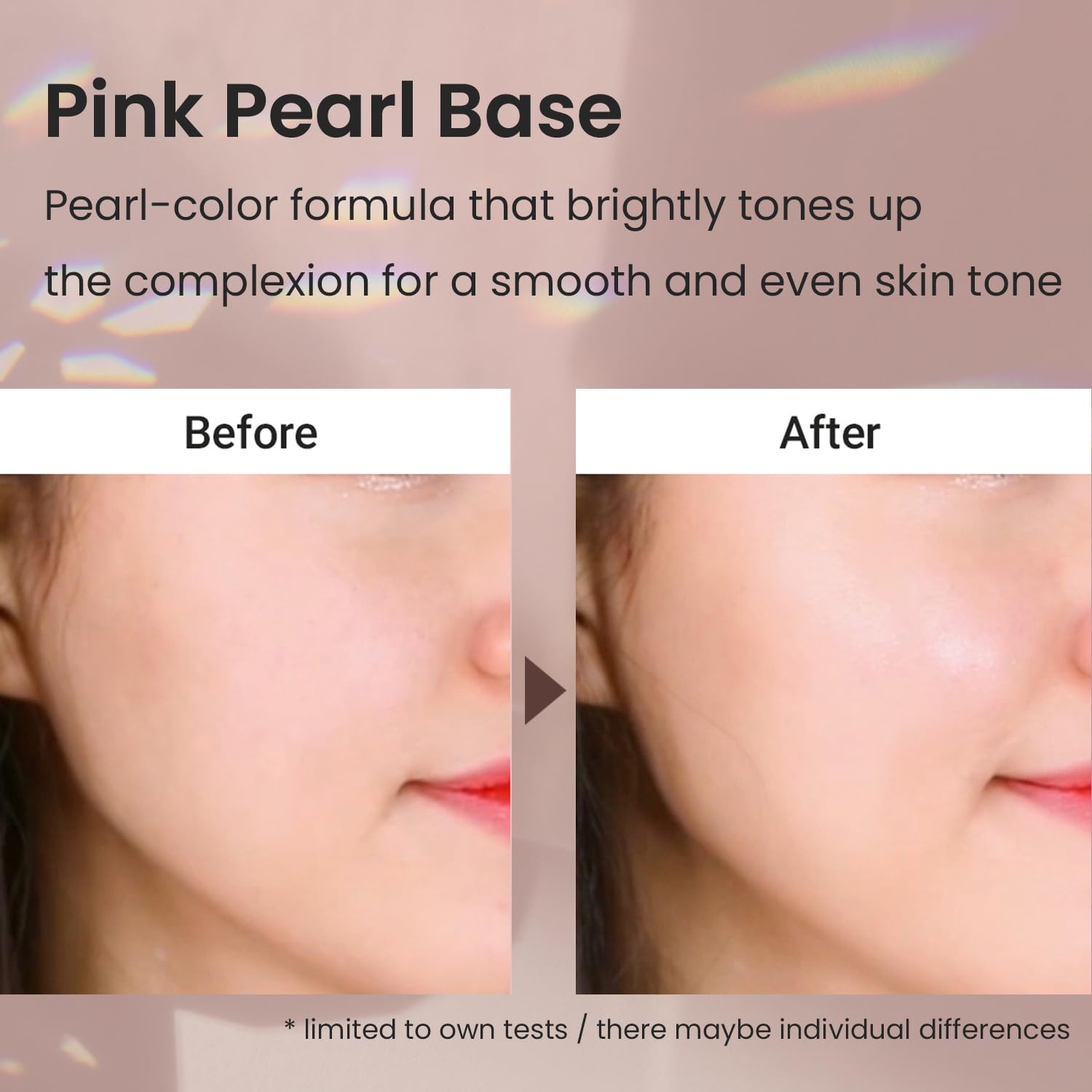 HEIMISH Artless Glow Base 1.35fl.oz/40ml, Multipurpose Makeup Base, Primer, Highlighter, Tone Up Sunscreen for face, Lightweight, Non-greasy, Hydrating, Natural Finish with SPF 50+ PA++++ - Image 6