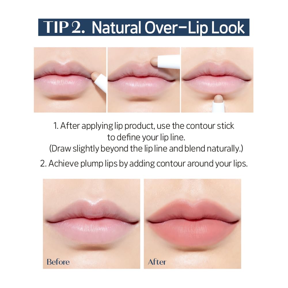 ETUDE Reborn Maker Contour Stick Bronzer - Cool Toned | Naturally Sculpting & Define | Creamy Formula for Seamless Blending | Multi-purpose Contour Stick for face | Korean Makeup, Kbeauty - Image 5