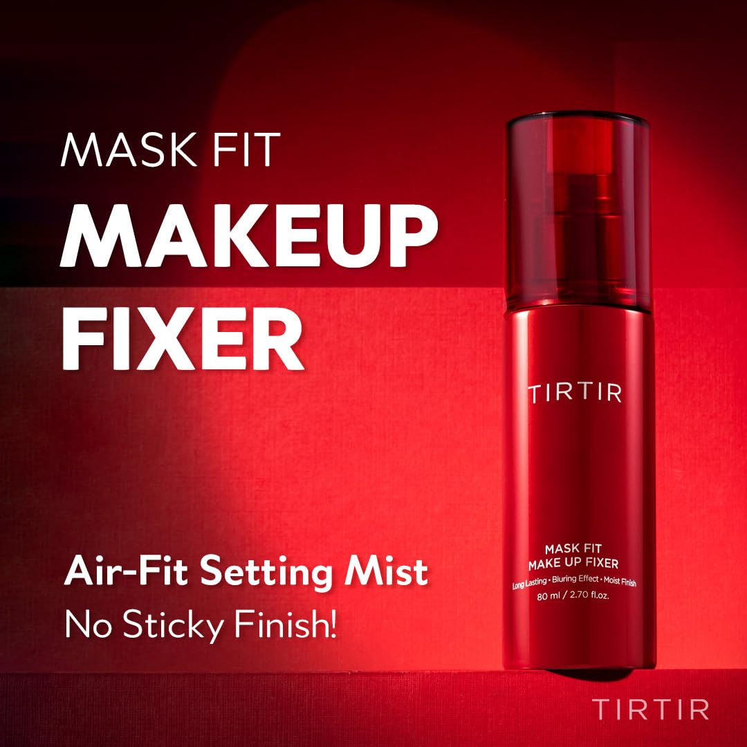 TIRTIR Mask Fit Make-up Fixer | 24H Transfer-Resistant Lightweight Non-Greasy Makeup Setting Spray 2.7 Fl Oz - Image 4