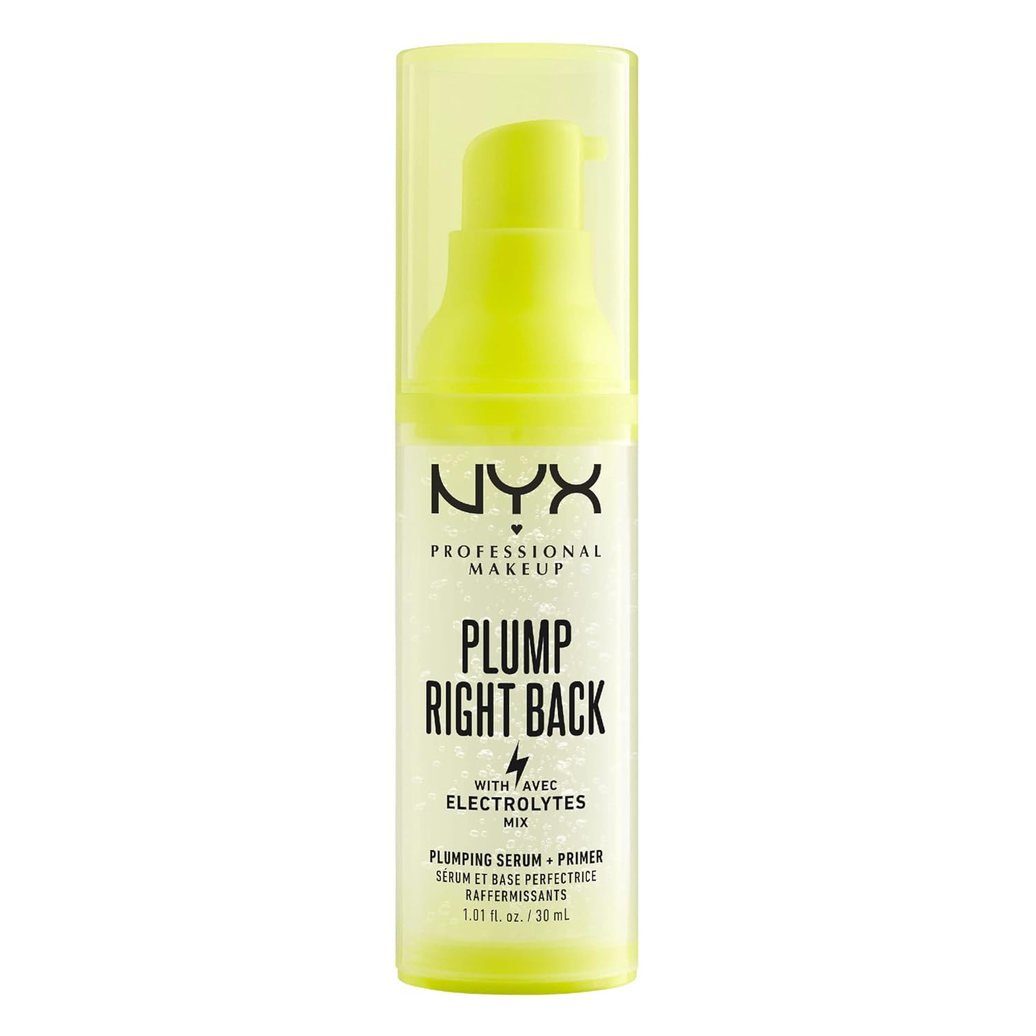 NYX PROFESSIONAL MAKEUP Plump Right Back Plumping Serum & Primer, With Hyaluronic Acid - Image 2