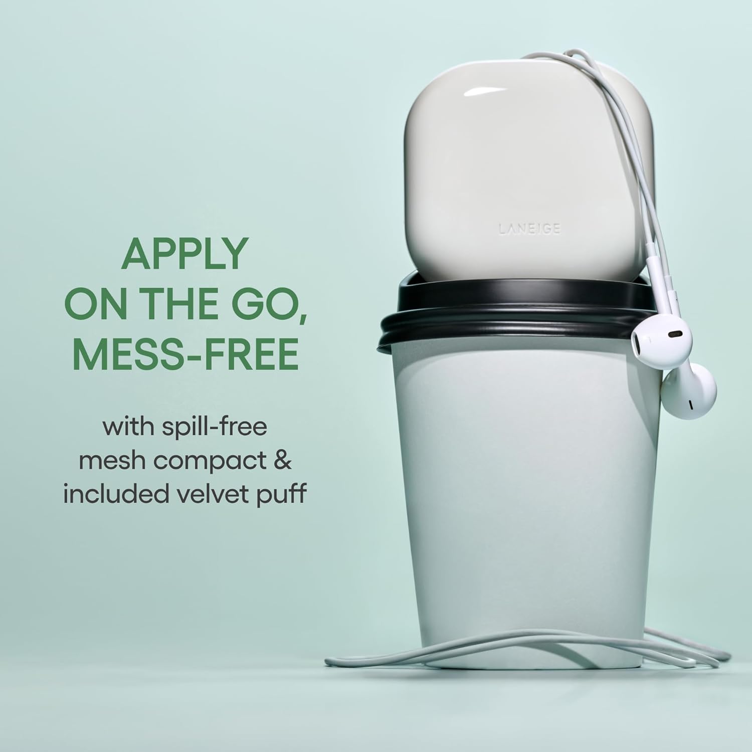 LANEIGE Neo Blurring Powder: Korean Oil-Control Compact with Pore Blurring, Smoothing Finish & Travel-Friendly, No-Spill Packaging - Image 8